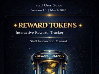 Pupil, token reward tracker, behaviour support - Interactive