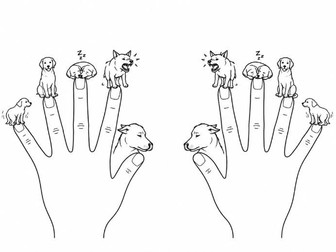 Happy Fingers is a playful, no-prep finger game that builds emotional awareness, attention