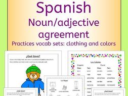 Spanish clothing and colors - la ropa y los colores