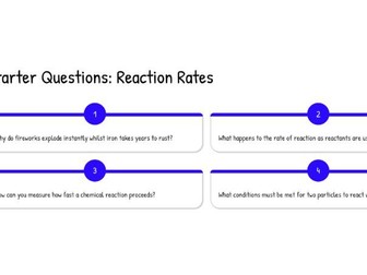 Chapter 10: REACTION RATES AND  EQUILIBRIUM A LEVEL CHEMISTRY OCR