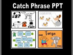 Catch Phrase PPT and Game | Teaching Resources