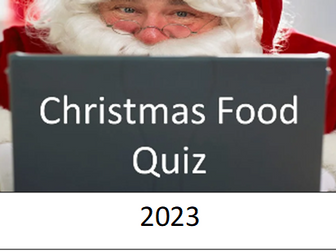 Kahoot Christmas Food Quiz 2023 - Link