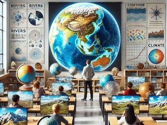 KS3 Geography Mastery Booklets (Complete KS3 Curriculum, With Answers)