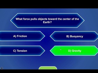 Interactive Quiz Game PowerPoint Classroom Review