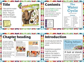 Features of Information texts