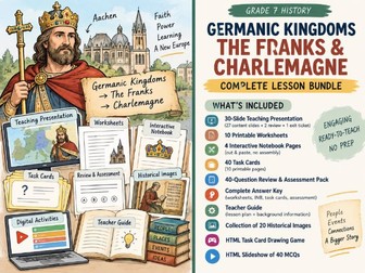 Germanic Kingdoms, the Franks & Charlemagne | Medieval Europe History Lesson
