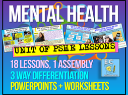 Back to school - Mental Health PSHE
