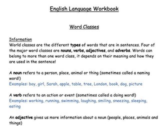 KS3 English Language Work Book
