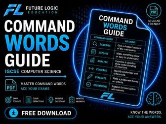 IGCSE CS (0478) Command Words Guide