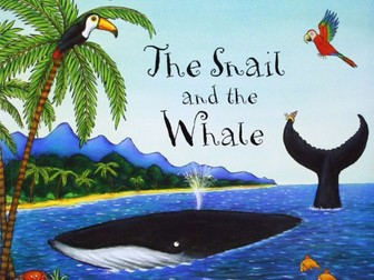 Year 1/2 Writing Plans & Resources: The Snail and The Whale (Week 1 out of 2) (FUN BOOK WEEK IDEA!)