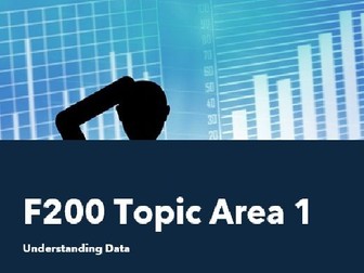 AAQ IT Data Analytics F200 topic area 1 test, mark scheme & revision guide