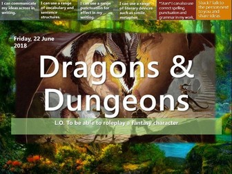 Fantasy Roleplaying (6-8 Hours)