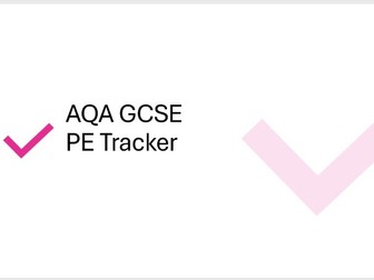 GCSE PE Tracker (AQA)