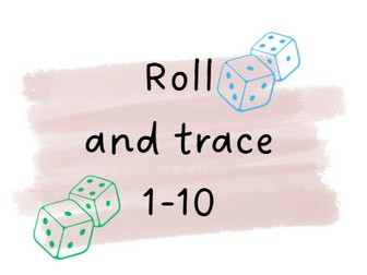 Roll and trace 1-10