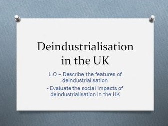 Deindustrialisation in the UK