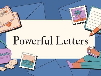 Powerful Letters: KS2–KS3 Persuasive Writing Scheme (5 Lessons + Resources)