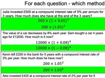 Compound Interest - Which method is correct?