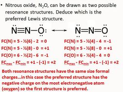 Formal Charges and Resonance using Lewis structures | Teaching Resources