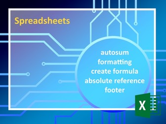 Spreadsheets Basics Lesson 3