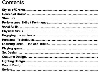 Drama Revision Guide