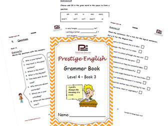 English Grammar Book – Level 4 – Book 3