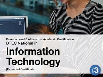 Pearson BTEC AAQ Information Technology (2025) Level 3