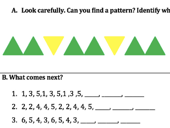 Editable - pattern and function assessment