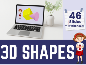 Year 3 Properties of 3D Shapes with Free Worksheet