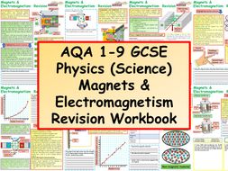 AQA 1-9 GCSE Physics (Science) Magnets & Electromagnetism Revision Workbook
