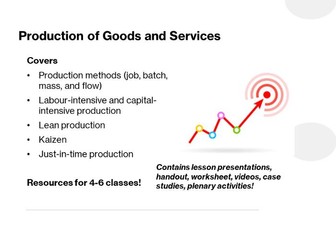 Business Studies - Production of Goods and Services
