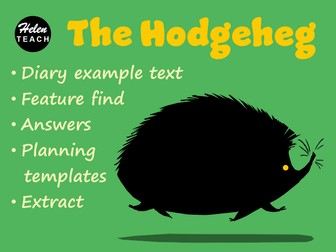 The Hodgeheg Diary Example Text Pack