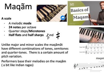Arab Takht Ensemble ppt - iGCSE Music 2026 spec.