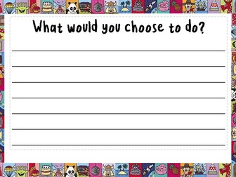 You Choose activity ideas and resources KS1