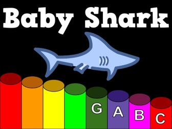 Baby Shark Boomwhacker Video and Sheet Music