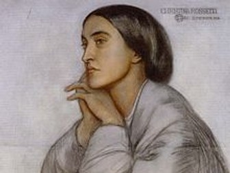 Lesson plan and Worksheet for Christina Rossetti's Remember