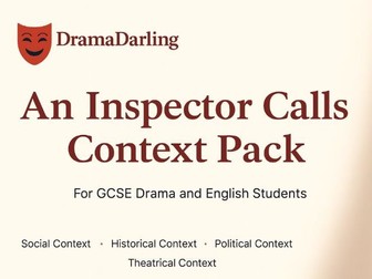 An Inspector Calls Context Bundle