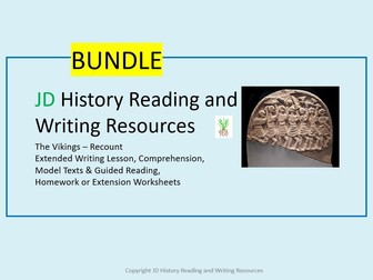 The Vikings Bundle - Recount Reading and Writing Resources