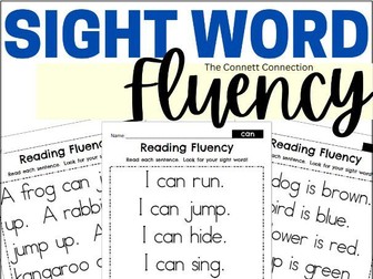 Fry 1-100 Sight Word Fluency Passages