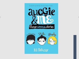 Auggie & Me Complete Chapter Comprehension Questions