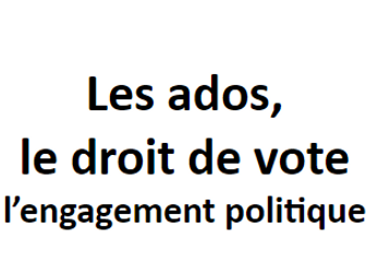 A Level French - droit de vote et engagement politique (knowledge organiser)