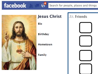 Jesus's Facebook page