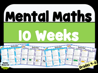 Daily Mental Maths | Year 4 & 5