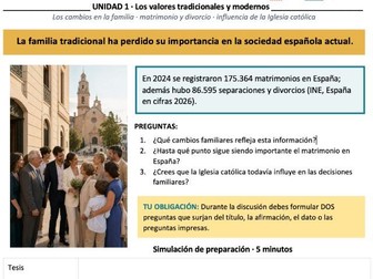 AQA A-Level Spanish Paper 3 Speaking Booklet