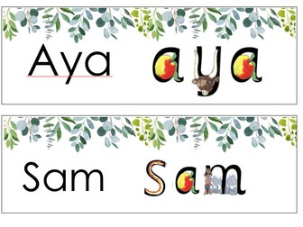 RWI Editable Name Cards