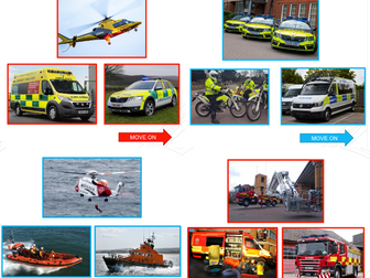 Emergency Service Vehicles (Police-Ambulance-Fire-Coastguard)