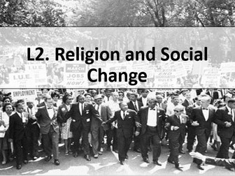 L2. Religion and Social Change (Sociology)