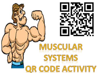 Body Systems: Muscular System QR code Activity