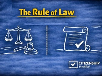 Rule of Law - KS3/KS4
