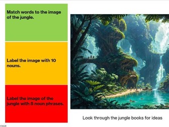 English-Setting descriptions Year 3-6