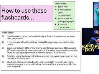 Wonder Boy Costume Flashcards Theatre Review